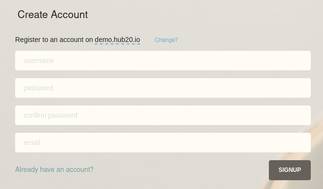 Registration Form